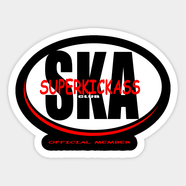 SUPERKICKASSCLUB Sticker by randomwithscott